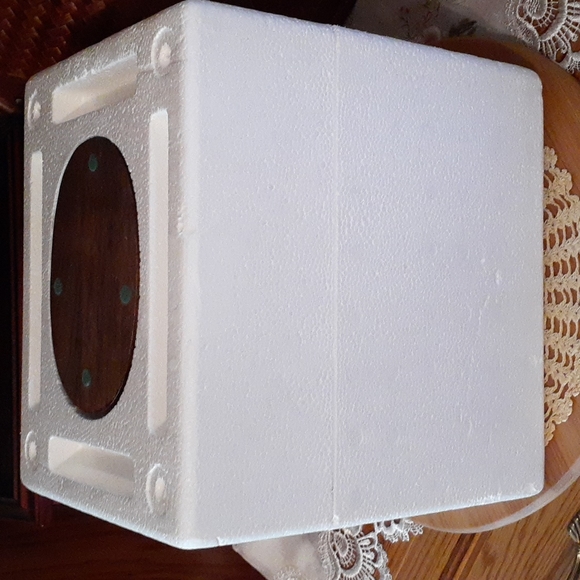 👉*VINTAGE* HOMCO WINGED SWAN MASTERPIECE FIGURINE with 👉ORIGINAL BASE & BOX👈 - Picture 13 of 16